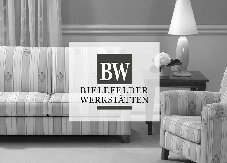 Eine Aufnahme von einem Bielefelder Werkstätten Logo. 